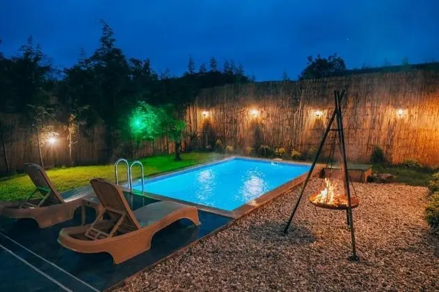 Bungalow, Bahçe Manzaralı, Özel Havuzlu ve Jakuzili