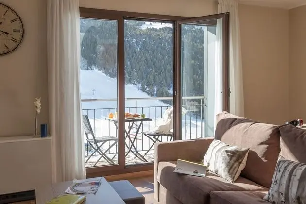 Apart Daire, 1 Yatak Odası, Dağ Manzaralı (4 personas)