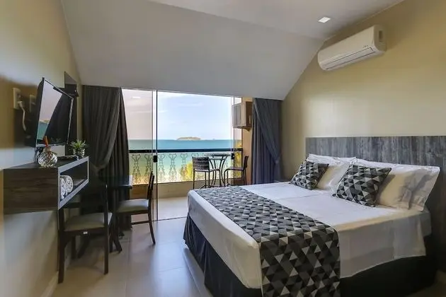 Tek Büyük Yataklı Oda, Balkon, Deniz Manzaralı