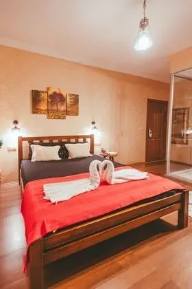 Deluxe Tek Büyük Yataklı Oda, 1 Büyük (Queen) Boy Yatak, Sigara İçilmez, Bahçe Manzaralı