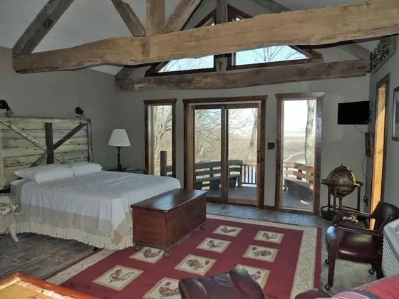 Panoramic Kır Evi, 1 Büyük (Queen) Boy Yatak, Engellilere Uygun, Nehir Manzaralı