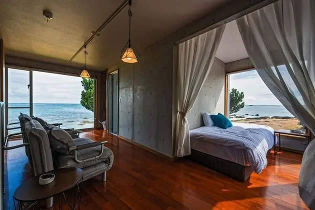 Comfort Ev, Sigara İçilmez (Beachfront, Pine House in Ginoza Hous)