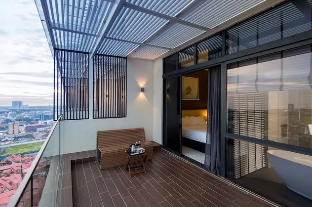 Executive Oda, 1 En Büyük (King) Boy Yatak, Balkon