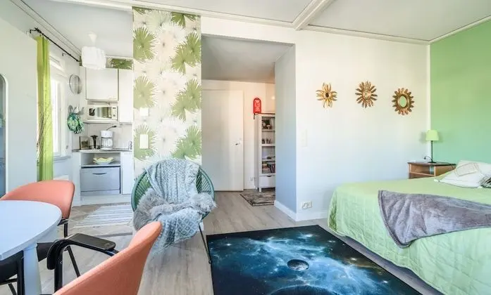 Design Apart Daire, 2 Tek Kişilik Yatak, Sigara İçilmez, Sauna