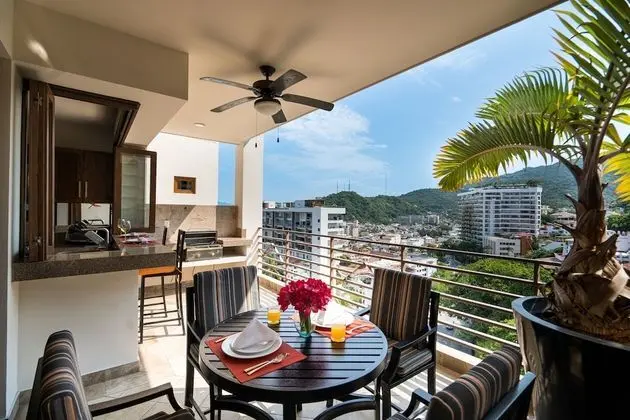 Luxury Çatı Katı Süiti (Penthouse), 1 Yatak Odası, Dağ Manzaralı
