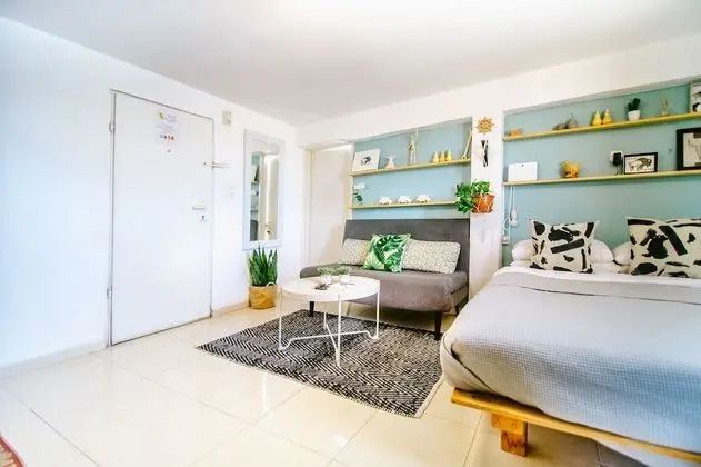 City Stüdyo, 1 Çift Kişilik Yatak ve Çekyat, Şehir Manzaralı