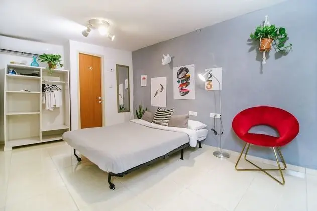 City Stüdyo, 1 Çift Kişilik Yatak ve Çekyat, Şehir Manzaralı