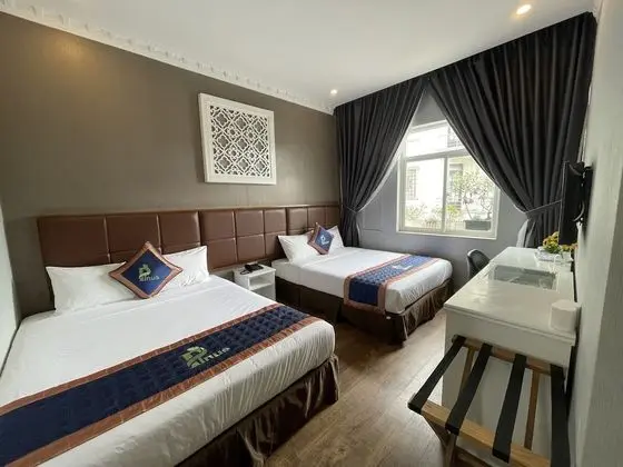 Deluxe Dört Kişilik Oda, 2 Büyük (Queen) Boy Yatak, Sigara İçilmez