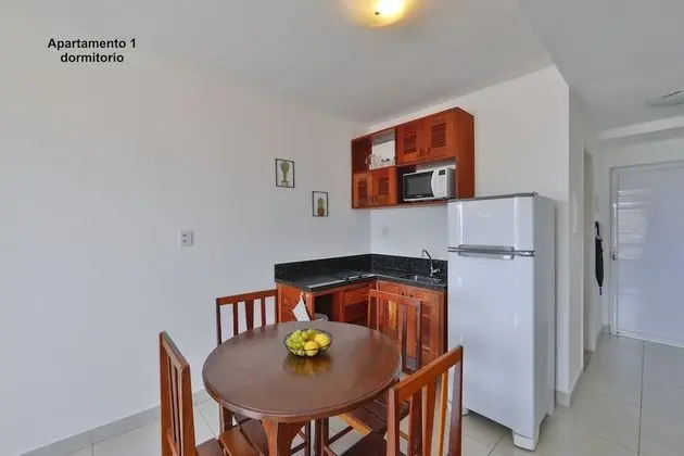 Apartamento, 1 quarto, Cozinha, Vista Parcial para o mar