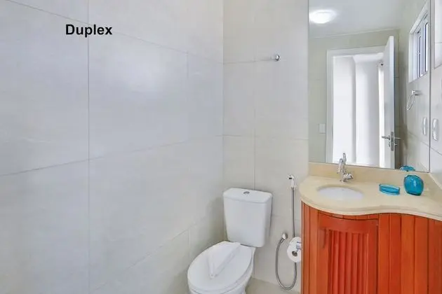 Duplex, 2 quartos, Hidromassagem particular, Vista Parcial para o mar