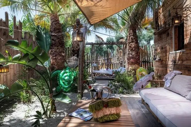 Luxury Süit, 2 Yatak Odası, Teras, Bahçe Manzaralı