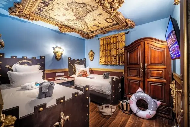 Luxury Süit, 2 Yatak Odası, Teras, Havuz Manzaralı