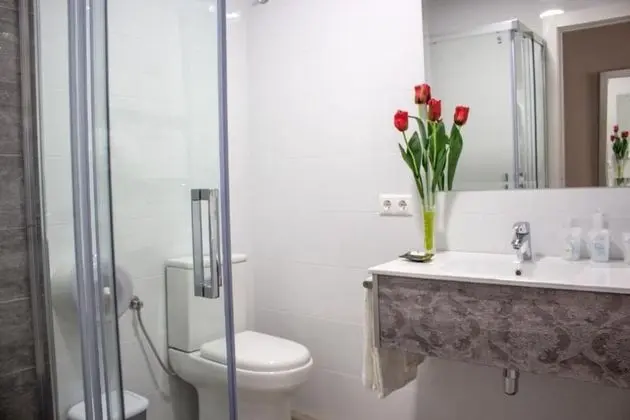 Tek Kişilik Oda, Özel Banyo (en apartamento compartido)