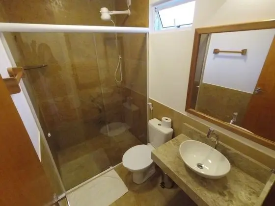 Suite com vista piscina
