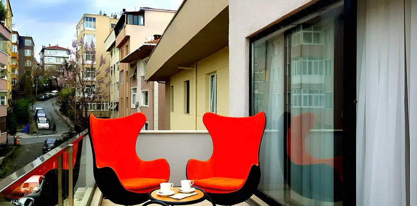 Teraslı Suit Oda, Şehir Manzaralı