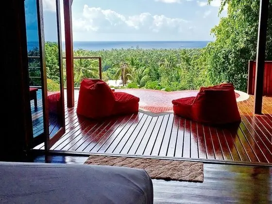 Honeymoon Villa, 1 En Büyük (King) Boy Yatak, Kişiye Özel Havuzlu, Deniz Manzaralı
