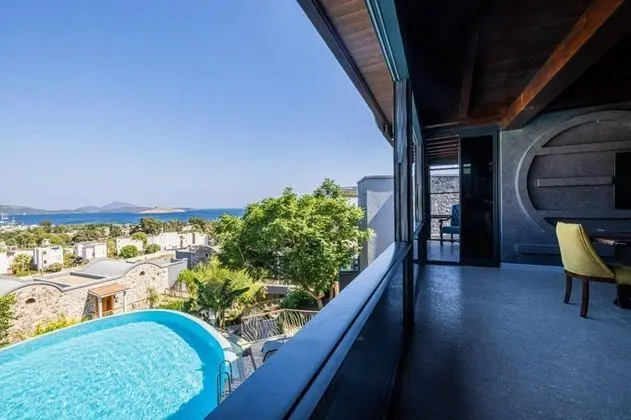 Apartment, Deniz ve Doğa Manzaralı, Bahçe Katı