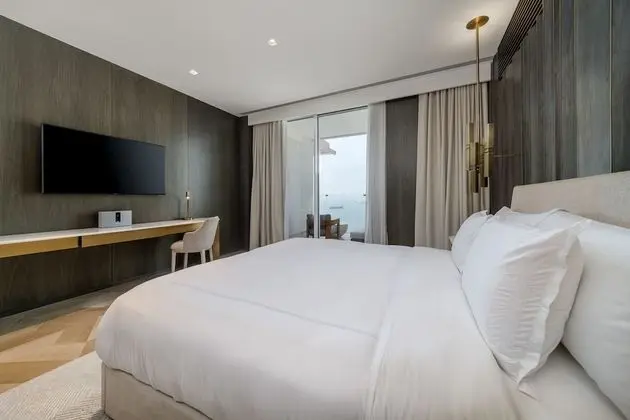 Panoramic Çatı Katı Süiti (Penthouse), 2 Yatak Odası, Kişiye Özel Havuzlu, Marina Manzaralı