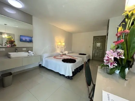 Premium Oda, 2 Çift Kişilik Yatak, Havuz Manzaralı, Kule