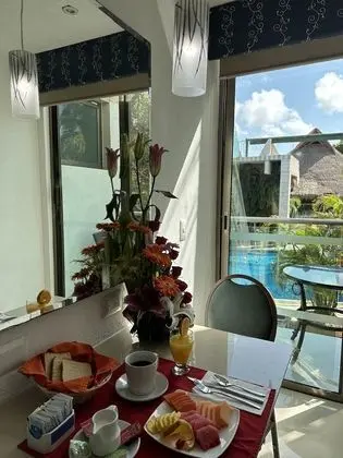 Premium Oda, 2 Çift Kişilik Yatak, Havuz Manzaralı, Kule