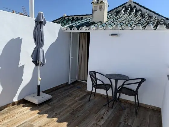 Panoramic Tek Büyük Yataklı Oda, Teras, Deniz Manzaralı