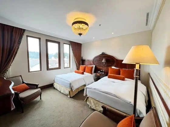 Royal Süit, 2 Tek Kişilik Yatak, Avlu