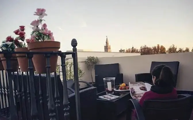 Tek Büyük Yataklı Oda, Teras