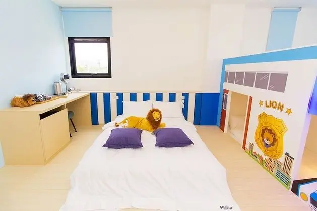 Family Dört Kişilik Oda, Bahçe Manzaralı