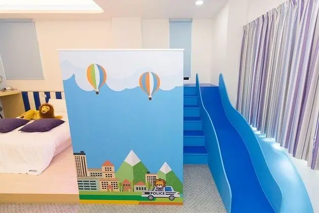 Family Dört Kişilik Oda, Bahçe Manzaralı