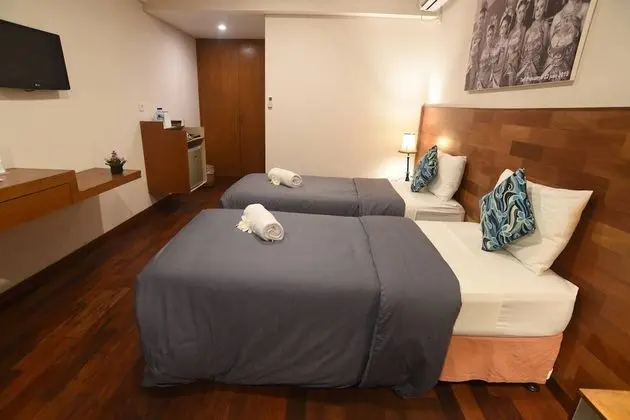 Deluxe Tek Büyük veya İki Ayrı Yataklı Oda, Bahçe Manzaralı