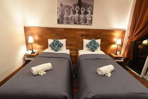 Deluxe Tek Büyük veya İki Ayrı Yataklı Oda, Bahçe Manzaralı
