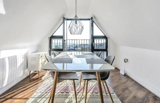 Deluxe Çatı Katı Süiti (Penthouse), Özel Banyo, Deniz Manzaralı
