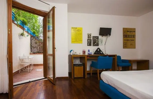 Standard Tek Büyük Yataklı Oda, Veranda