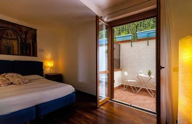 Standard Tek Büyük Yataklı Oda, Veranda