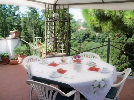 Tek Büyük Yataklı Oda, Teras