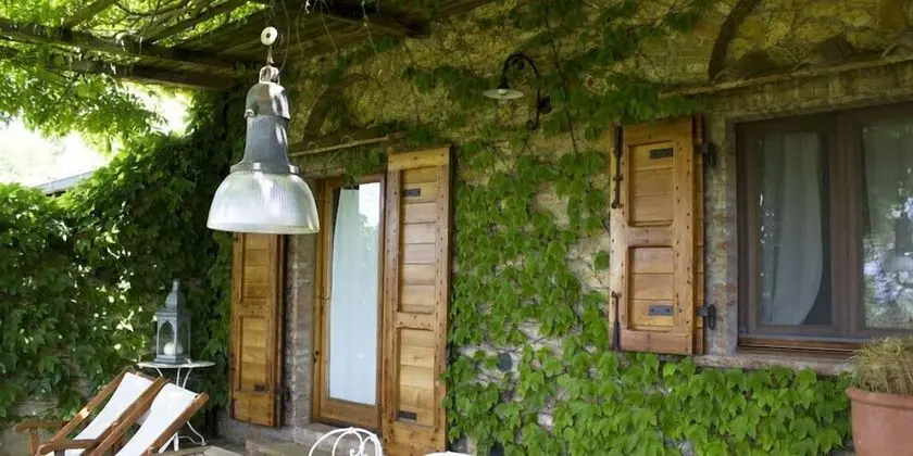 Dağ Evi, 1 Yatak Odası, Teras, Deniz Manzaralı (Casetta delle Rondini)