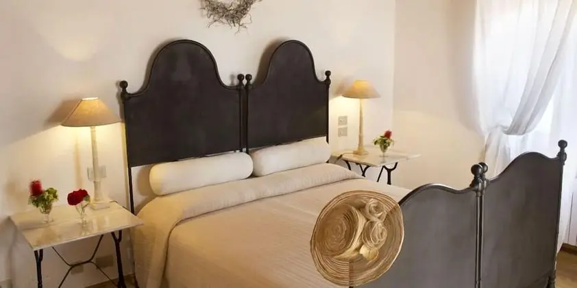 Tek Büyük Yataklı Oda, 1 Yatak Odası, Balkon, Bahçe Manzaralı (Casa Padronale)