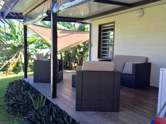 Panoramic Bungalov, 1 Yatak Odası, Veranda, Lagün Manzaralı