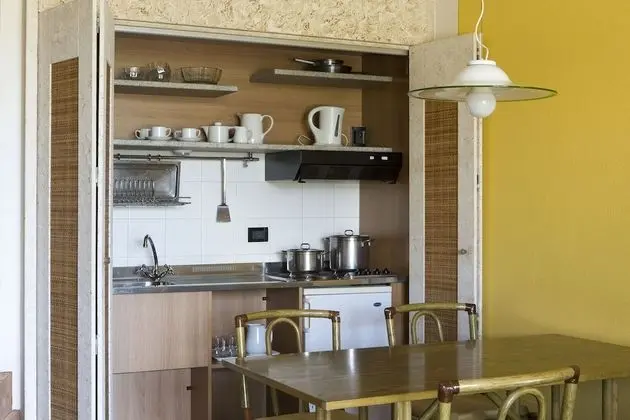 Apart Daire, 1 Yatak Odası, Küçük Mutfak