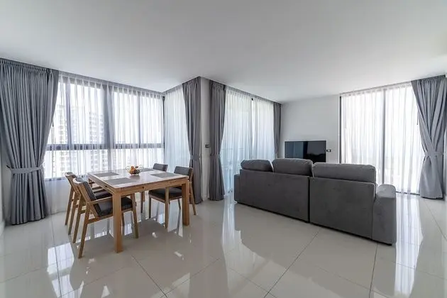 Deluxe Süit, 2 Yatak Odası, Deniz Manzaralı