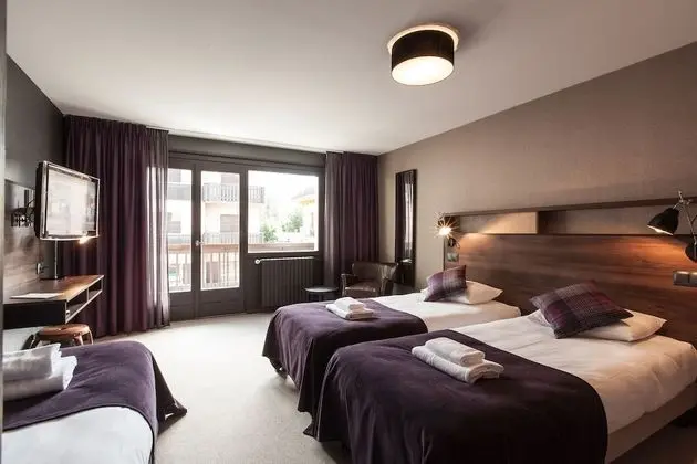 Chambre Double ou Twin - Supérieure avec balcon et vue Montagne