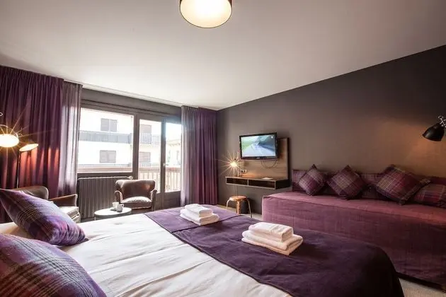 Chambre Double ou Twin - Supérieure avec balcon et vue Montagne