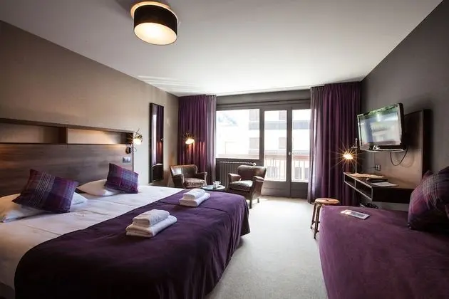 Chambre Double ou Twin - Supérieure avec balcon et vue Montagne