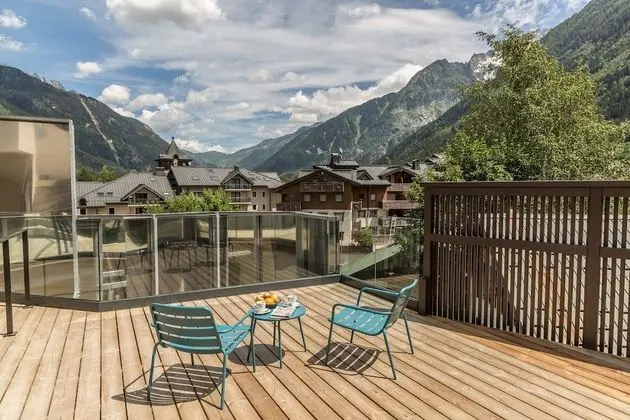 Chambre Double ou Twin - Supérieure avec balcon et vue Montagne