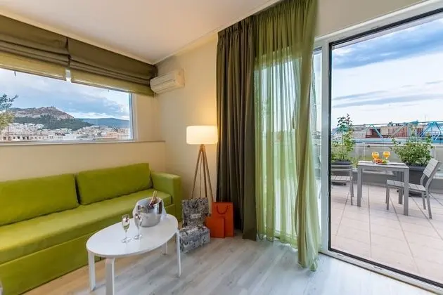 Süit, 1 Yatak Odası, Teras, Şehir Manzaralı