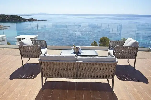 Deluxe Stüdyo, Teras, Deniz Manzaralı
