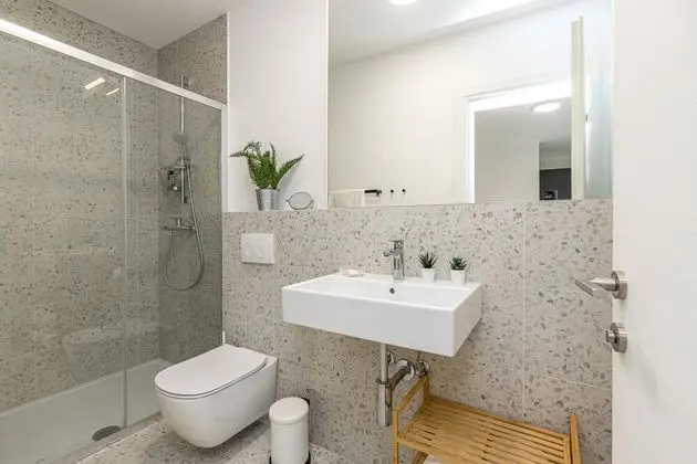Standard Apart Daire, Birden Çok Yatak, 2 Banyolu, Bahçeli (Pool Apartment Sapore Di Mare 1)