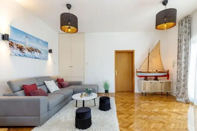 Family Apart Daire, Birden Çok Yatak, Bahçeli (Pool Apartment Tea Krk Island)