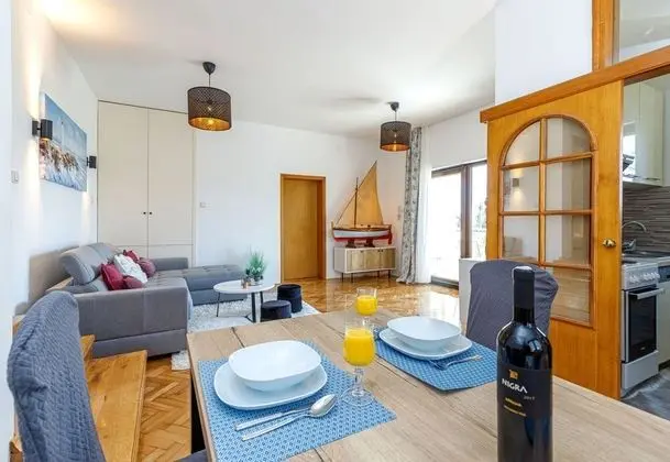 Family Apart Daire, Birden Çok Yatak, Bahçeli (Pool Apartment Tea Krk Island)