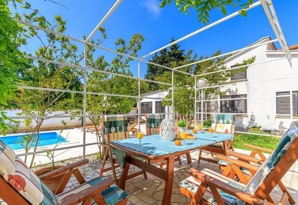 Family Apart Daire, Birden Çok Yatak, Bahçeli (Pool Apartment Tea Krk Island)